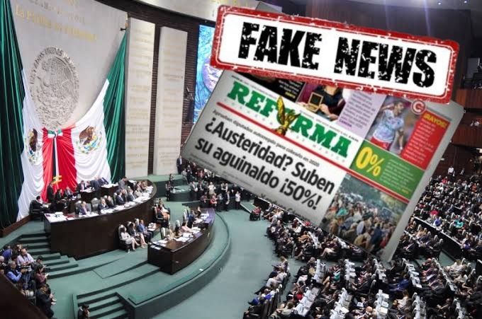 Nueva Fake News de El Reforma: diputados no se subieron aguinaldo 