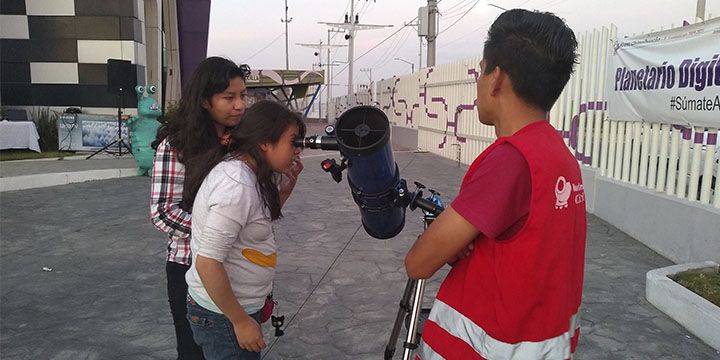 Planetario digital Chimalhuacan realiza encuentro de astronomía