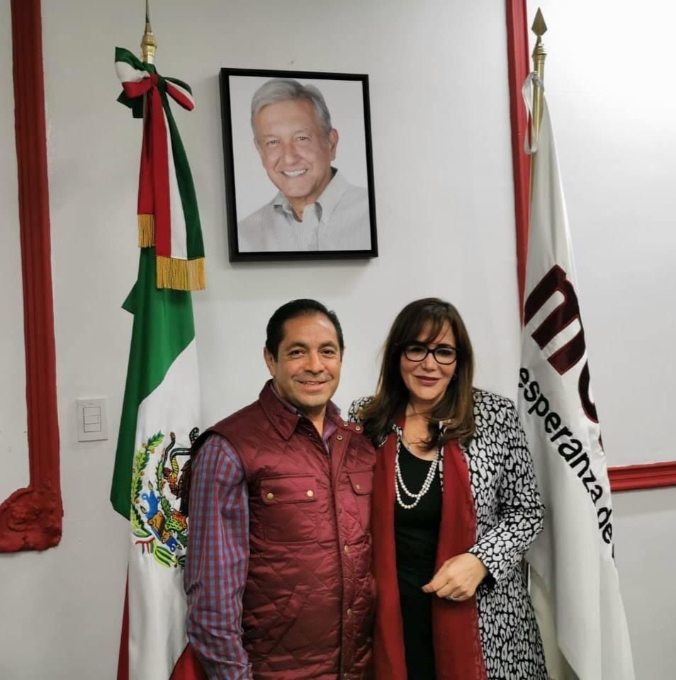 Con foto vieja Morales Lima pretende candidatura de Morena a Pachuca