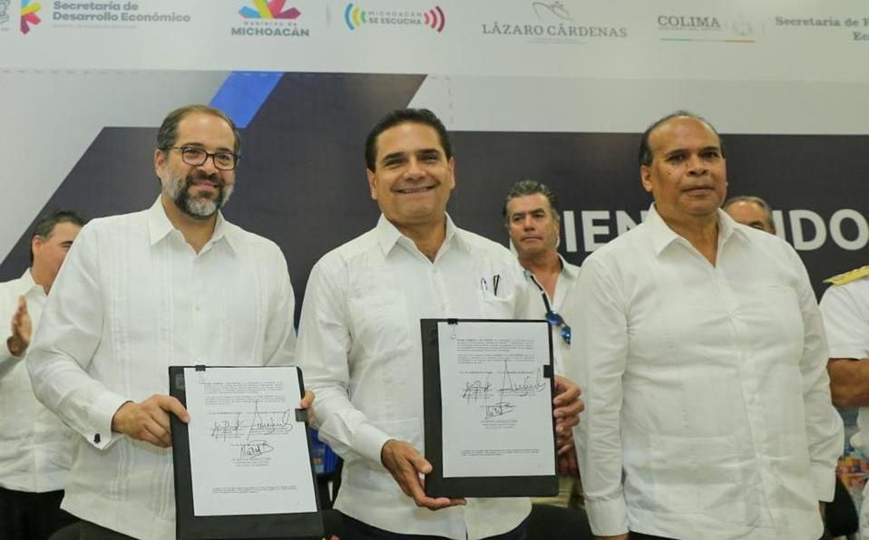 Firman Guerrero, Michoacán y Colima, acuerdo para el fortalecimiento económico regional
