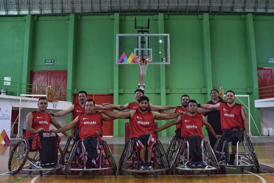 Mexiquenses campeones del Nacional de Basquetbol sobre silla de ruedas 