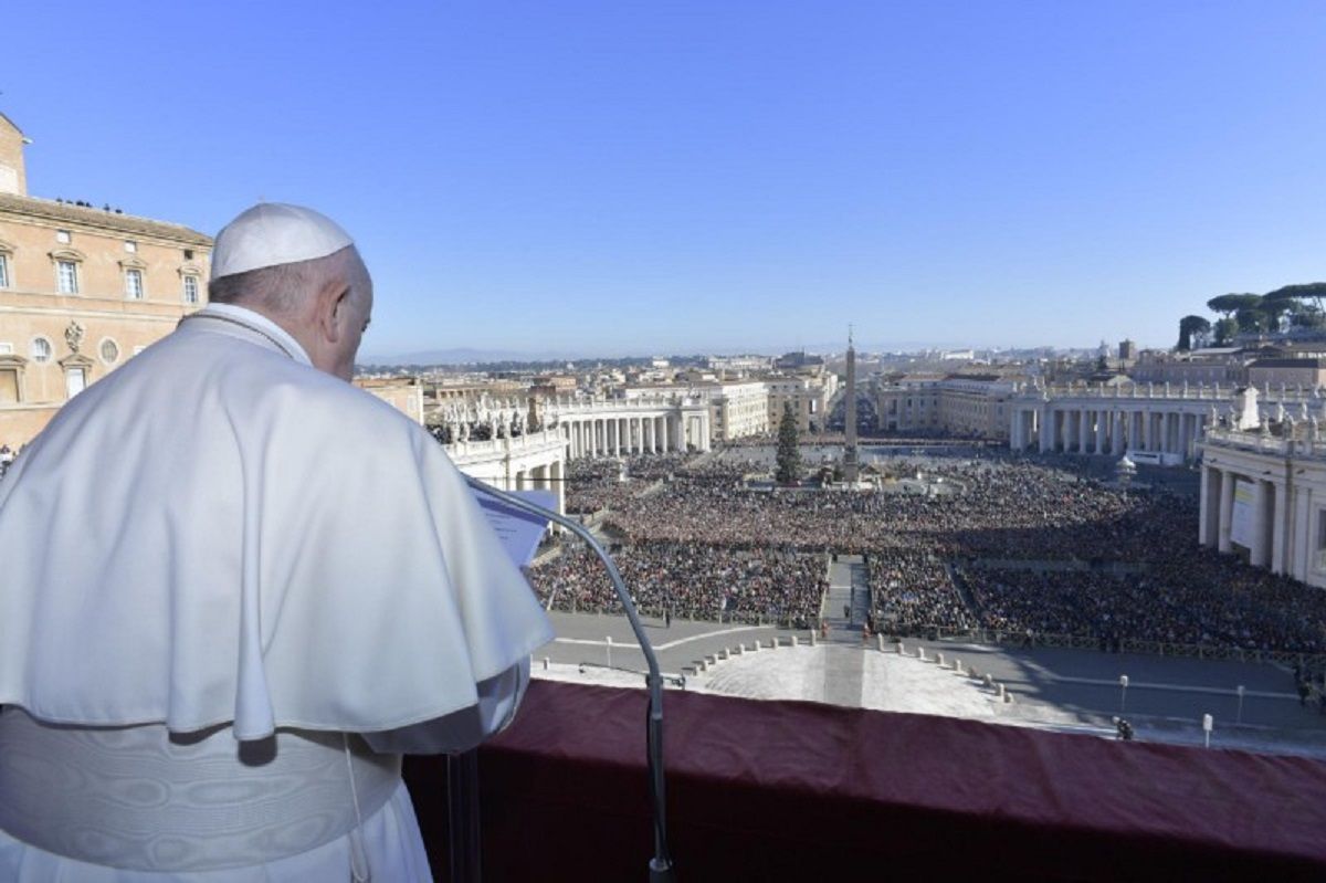 Mensaje de Navidad 2019 y bendición Urbi et Orbi del Papa Francisco