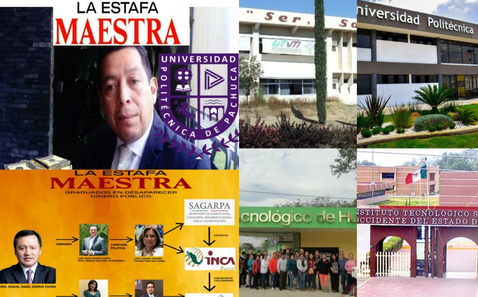 En Hidalgo hay más instituciones embarradas en Estafa Maestra que servidores sancionados