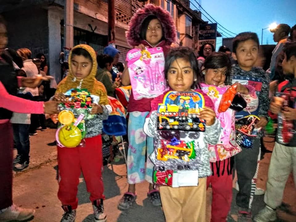 Evento de día de reyes en la sección Niños Héroes en Ciudad Cuauhtémoc