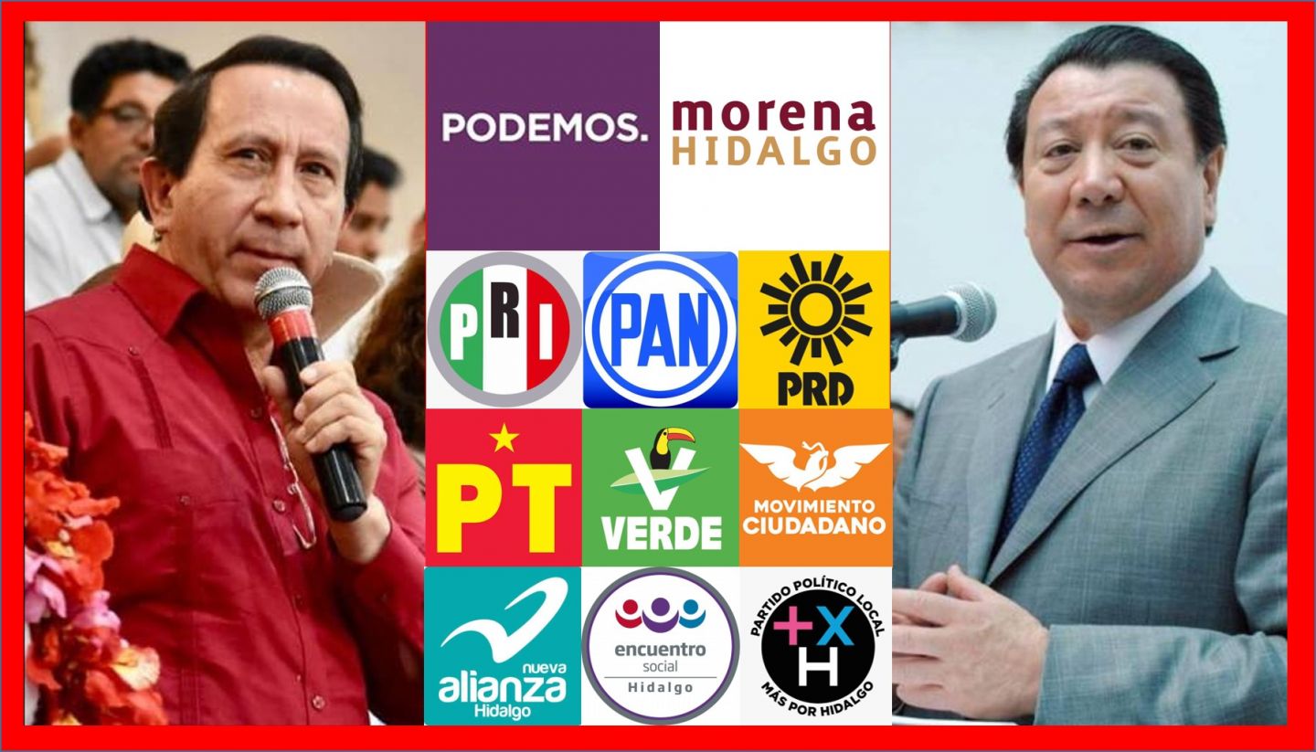 En Hidalgo, 11 partidos políticos se disputarán 84 alcaldías