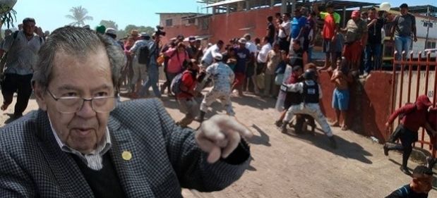 Muñoz Ledo hace autocrítica por trato a migrantes en el sur 