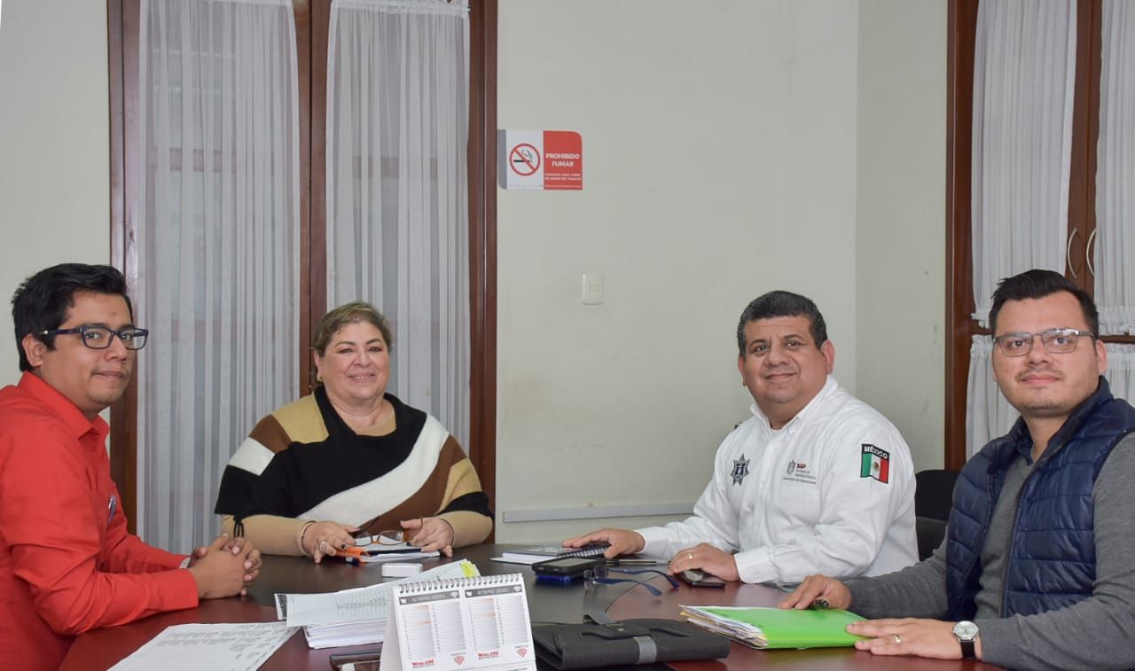 Presidenta Municipal de Córdoba se reúne con Subsecretario de Seguridad Pública