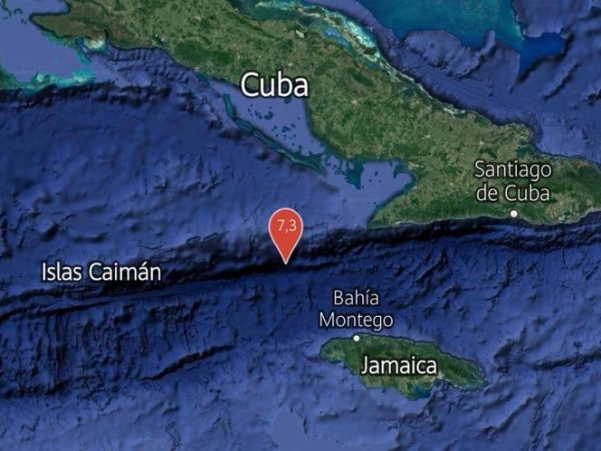 Fuerte sismo de magnitud 7.3 golpea Jamaica y Cuba
