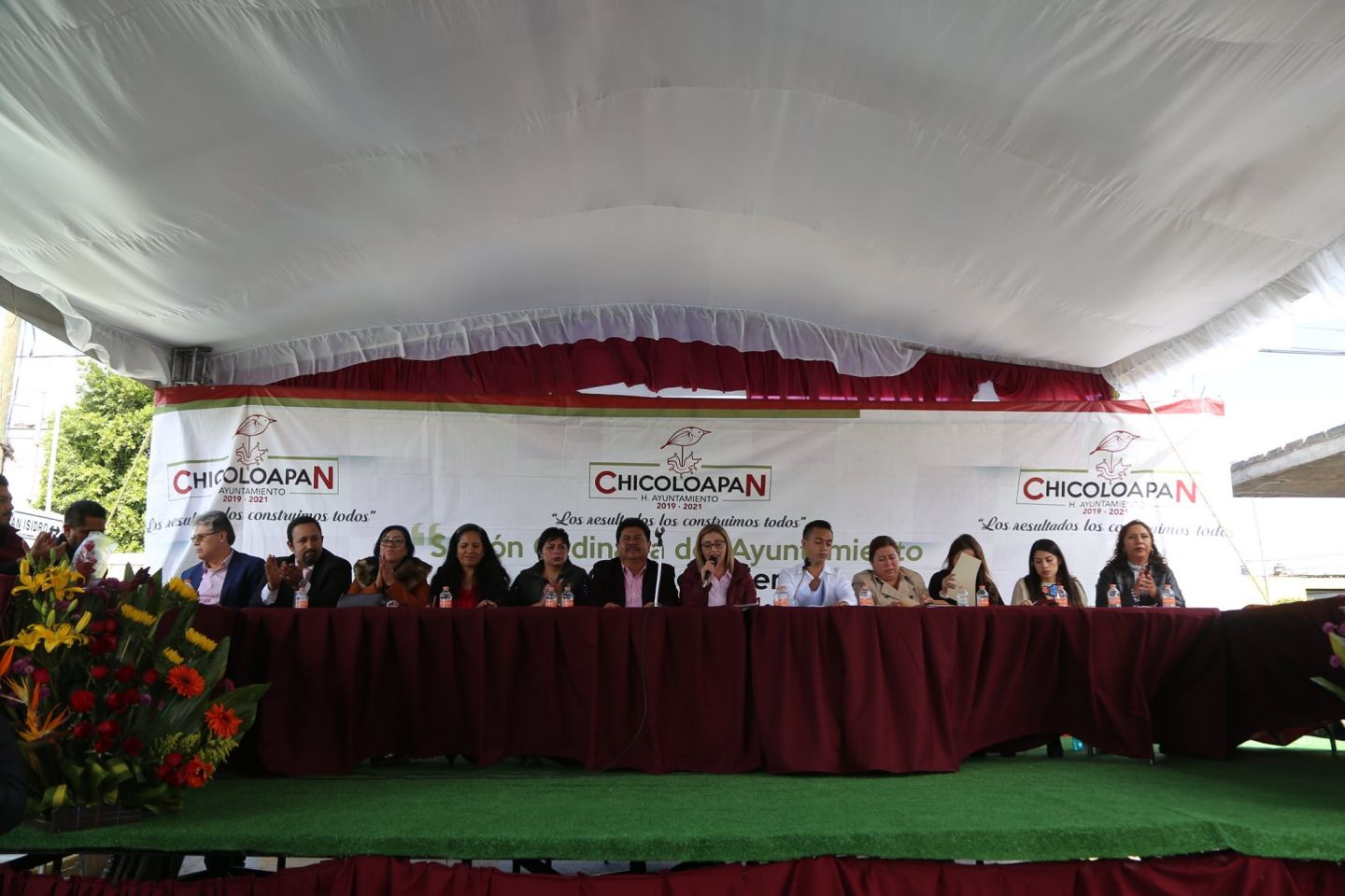 Gobierno Municipal de Chicoloapan Celebra la 10ma Sesión Ordinaria de Cabildo Abierto