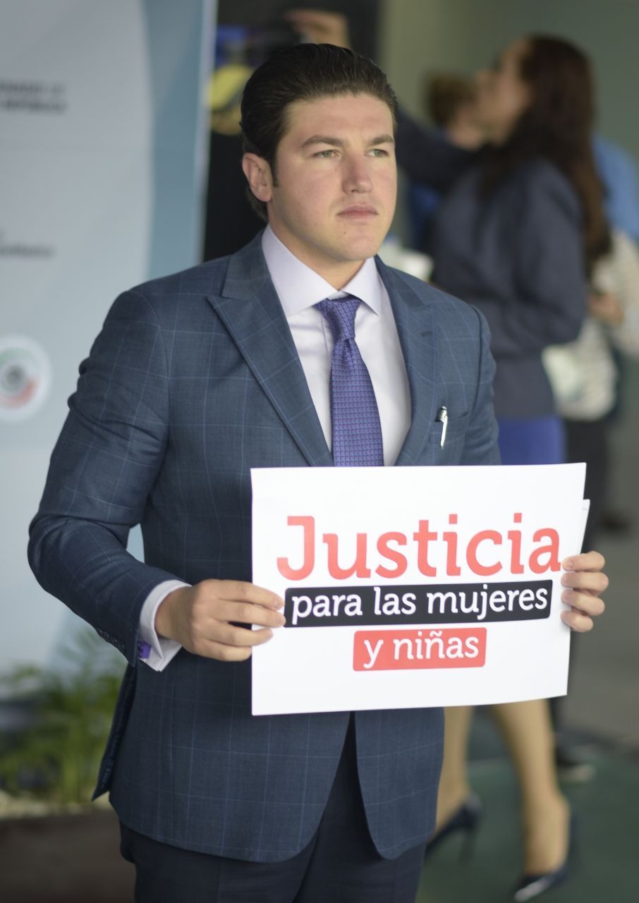 Exige Samuel García al Presidente enfrentar la realidad de los feminicidios; urge Ley Abril