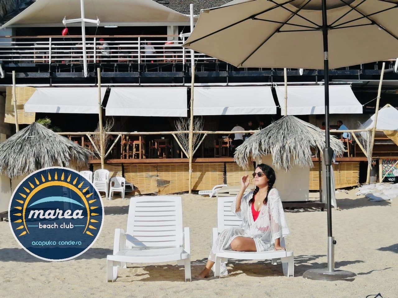 Marea Beach Club, el mejor lugar para disfrutar de la playa en Condesa 