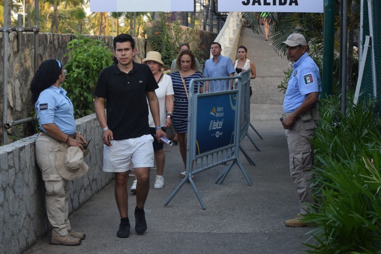 Participa Policía Turística en operativos de seguridad del Mextenis en Acapulco 
