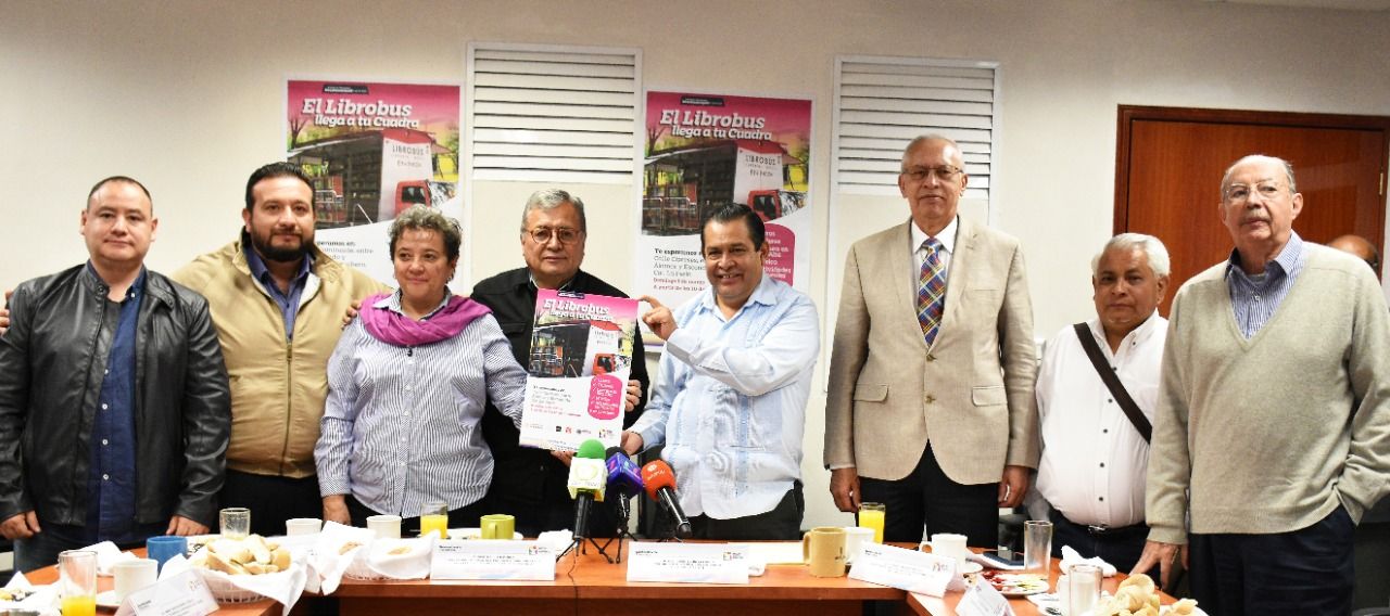 Policías municipales y Librobus del Fondo de Cultura Económica promoverán la lectura en  11 mil cuadras de Nezahualcóyotl
