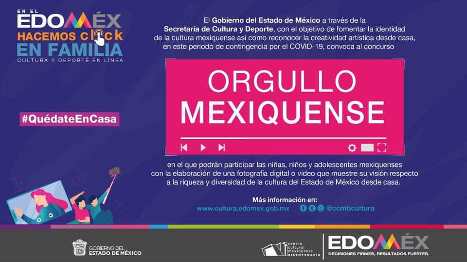 Promueve convocatoria de fotografía y vídeo la creatividad en la niñez y en la juventud mexiquense