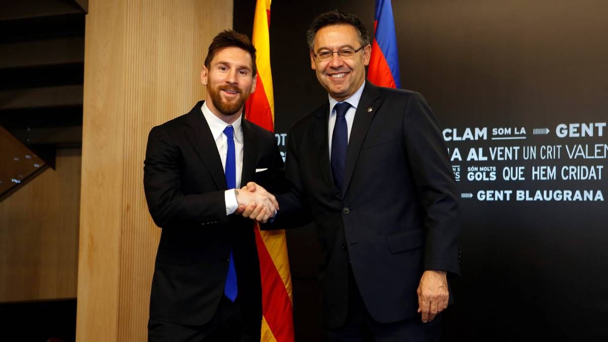 Para que Messi continúe en el Barza, Bartomeu dispuesto a dimitir