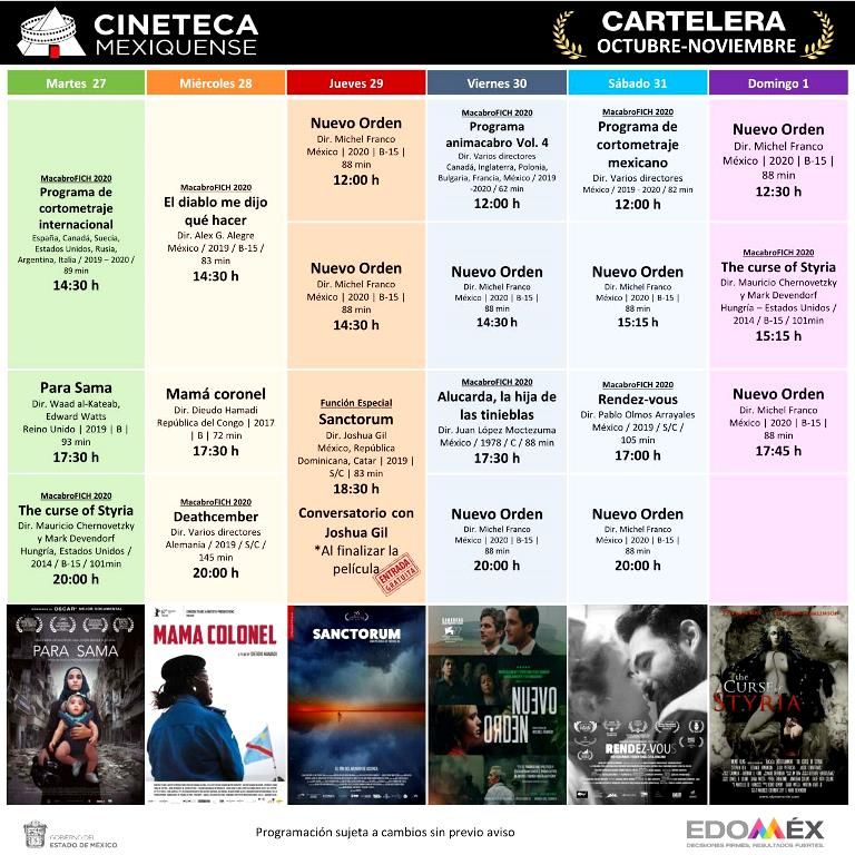 La Cineteca Mexiquense exhibe películas ganadoras de importantes festivales fílmicos