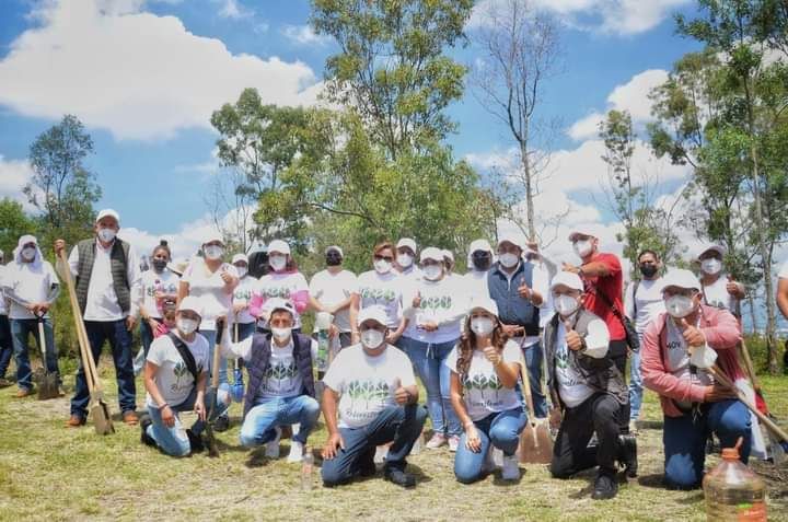 EL Gobierno de Coacalco realiza magna jornada de reforestación en la Sierra de Guadalupe