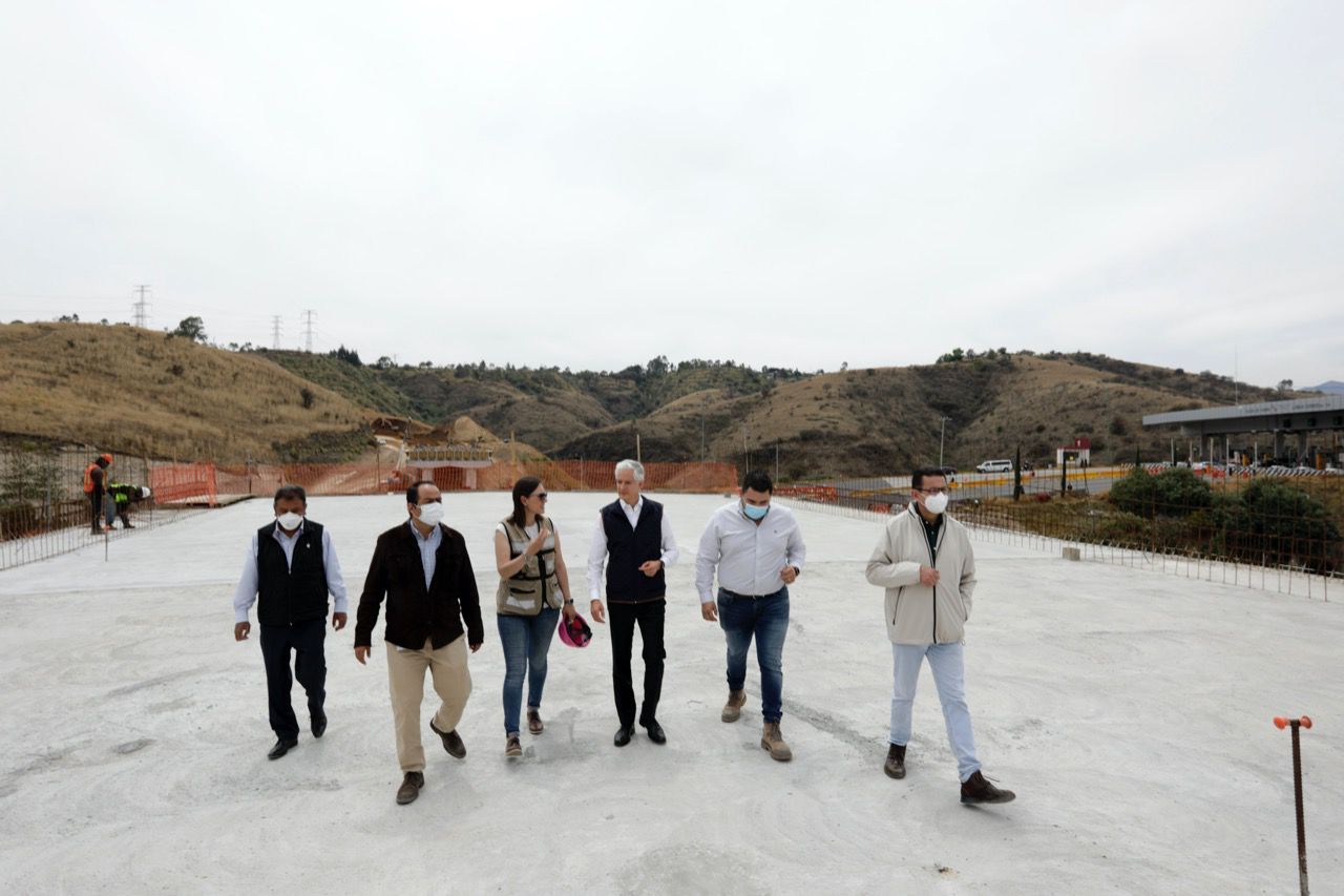 Supervisan obras viales de conectividad entre Naucalpan y Atizapán de zaragoza