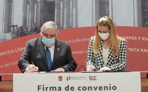 Firman DIFEM y Poder Judicial convenio para capacitar y certificar en Mediación y Conciliación