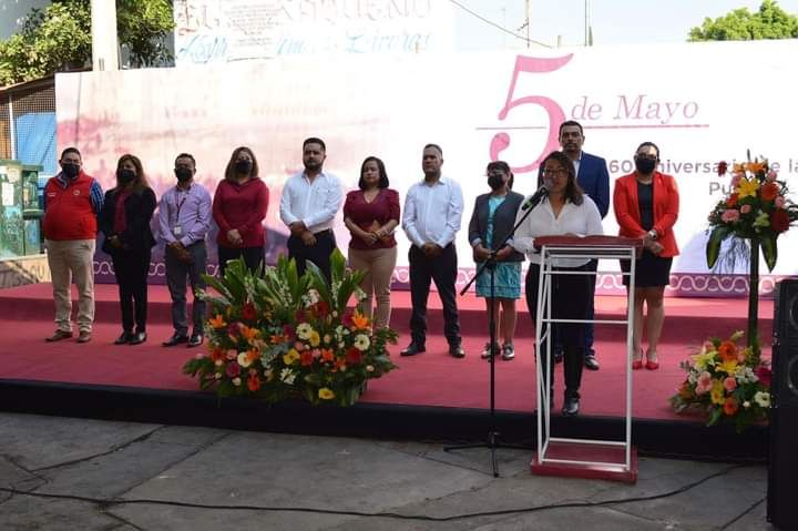 Conmemora Chimalhuacán 160 Aniversario de la Batalla de Puebla