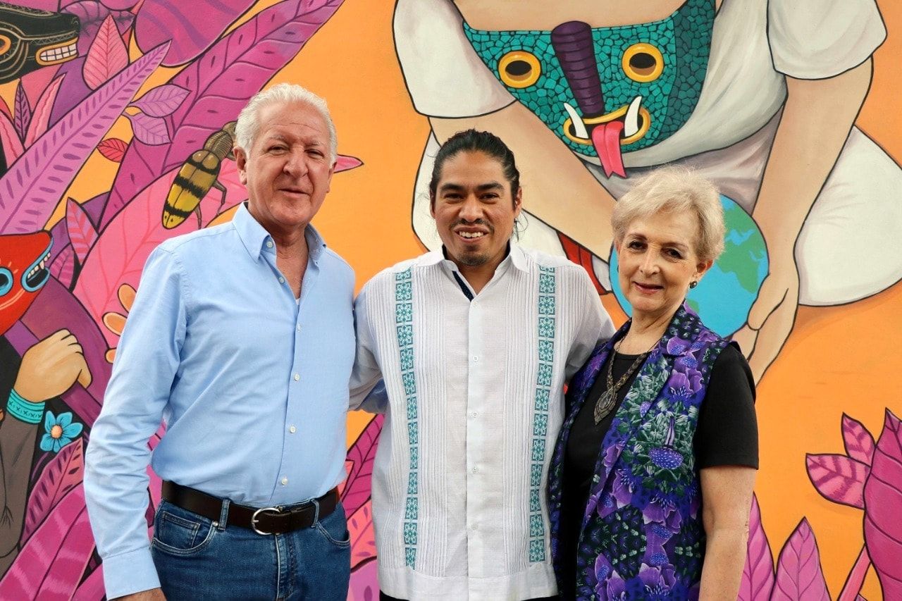 Inaugura GEM murales con temática ambiental en Centro Cultural Mexiquense Bicentenario