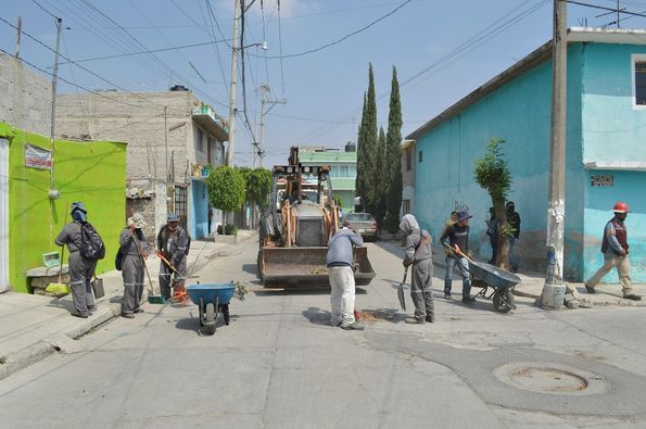 En Chimalhuacán operan jornadas integrales de limpia para mejorar el Entorno