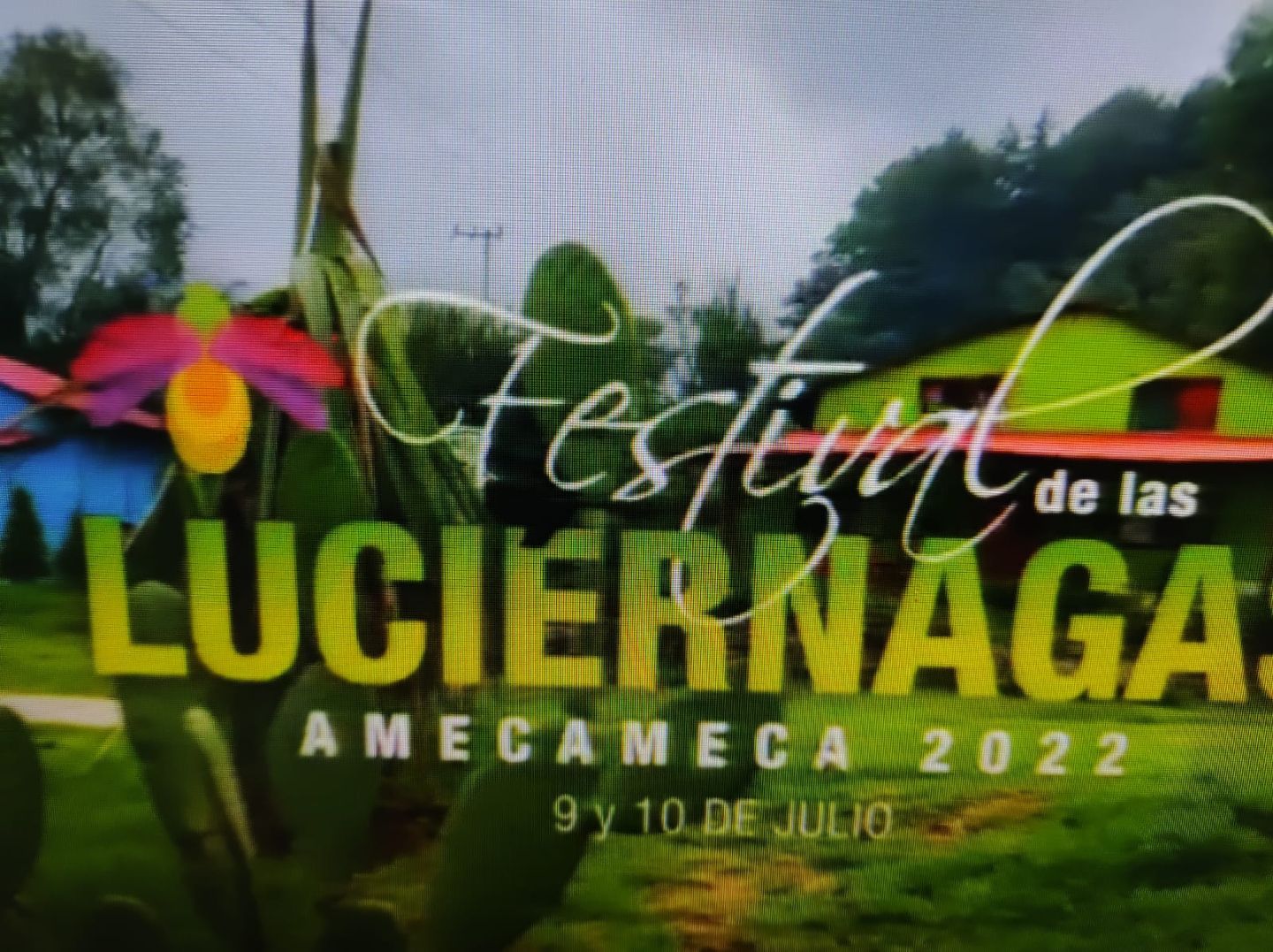 #Amecameca 9 y 10 de julio Festival de las Luciernagas