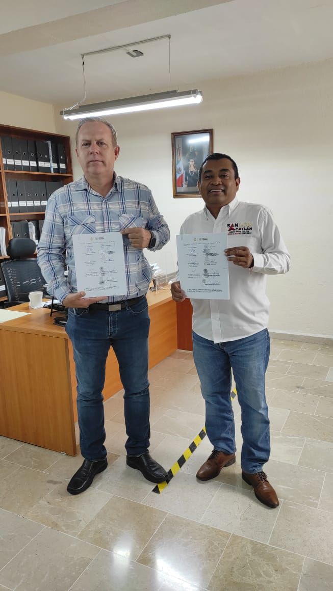 Firman convenio CAPASEG y San Luis Acatlán para obras de saneamiento; se invertirán 18.5 MDP