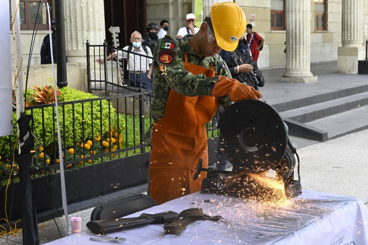 Se pone en marcha el programa de Desarme Voluntario en el municipio de Chilpancingo 
