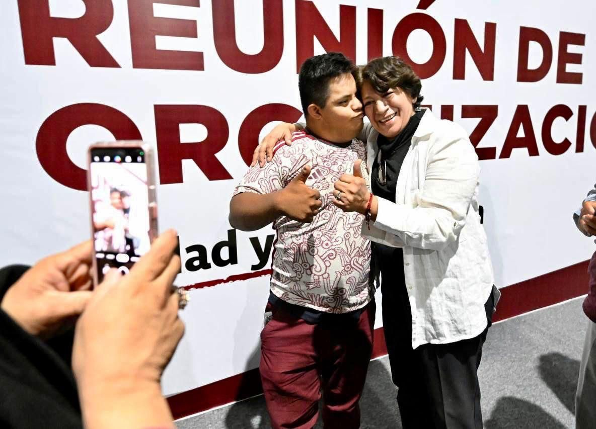 Por aquellos que fallecieron con la esperanza de ver un cambio, no vamos a descansar hasta transformar el Estado de México: Delfina Gómez