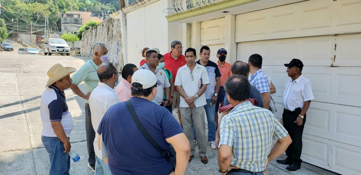 Funcionarios de Capama recorren la Unidad Habitacional Vicente Guerrero FOVISSSTE
