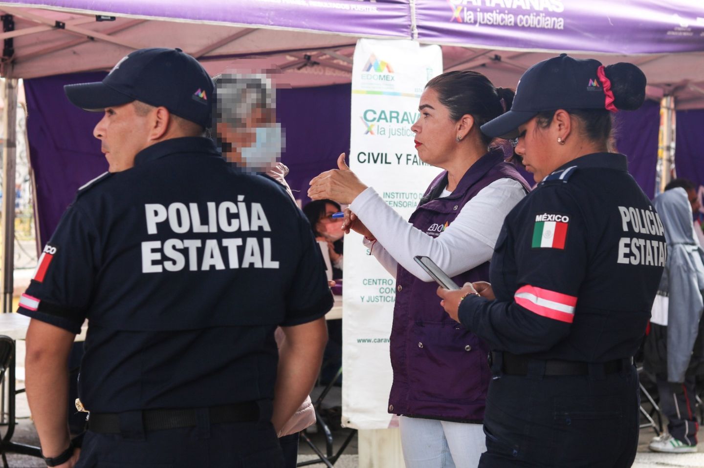 BRINDAN CARAVANAS POR LA JUSTICIA ATENCIÓN INMEDIATA A CASOS DE VIOLENCIA