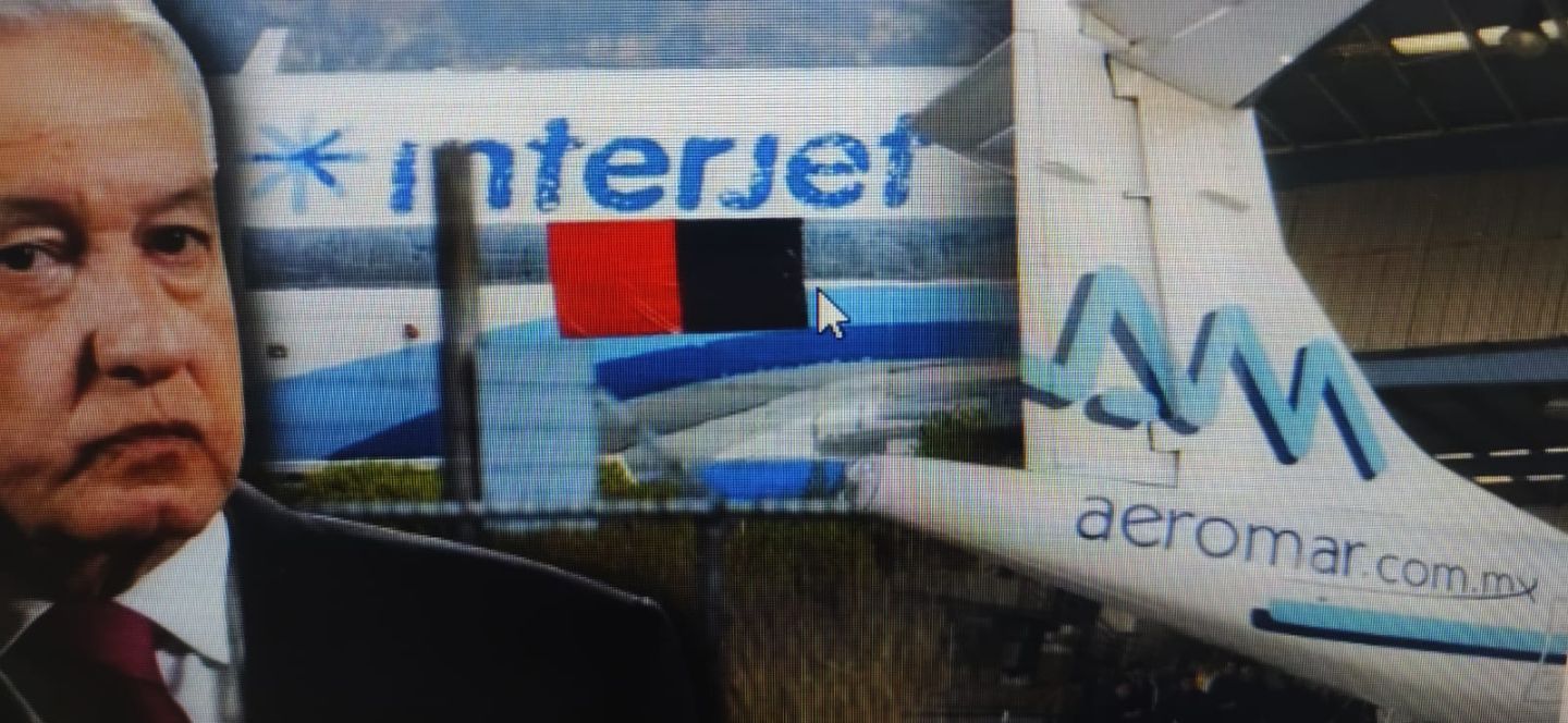 Dos aerolíneas han quebrado en los últimos años, durante el gobierno de AMLO.