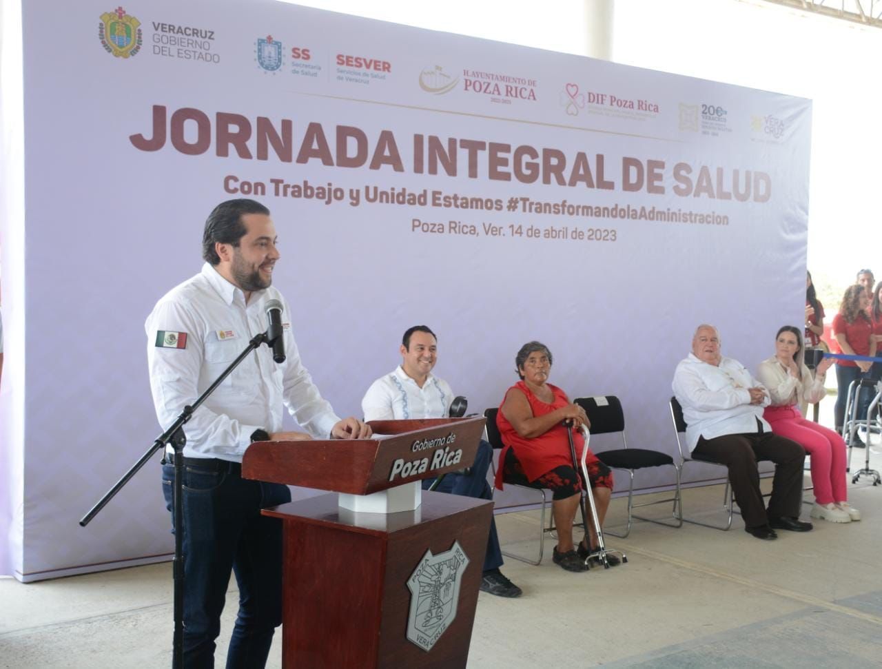 Exitosa Jornada Integral de Salud de SS|SESVER en Poza Rica
