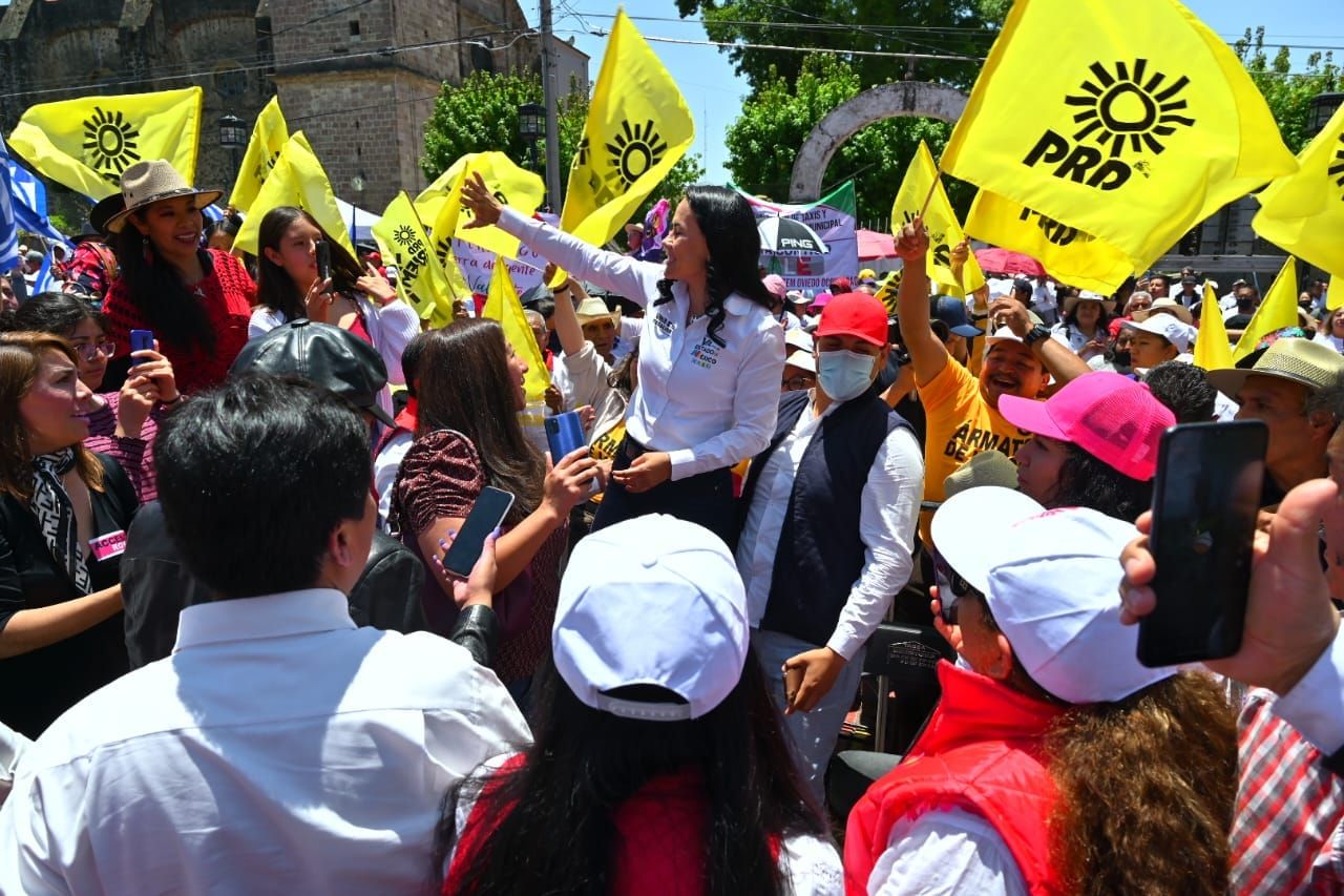Gobernaré 6 Años sin Cansancio en Favor
de los Mexiquenses: Alejandra Del Moral.