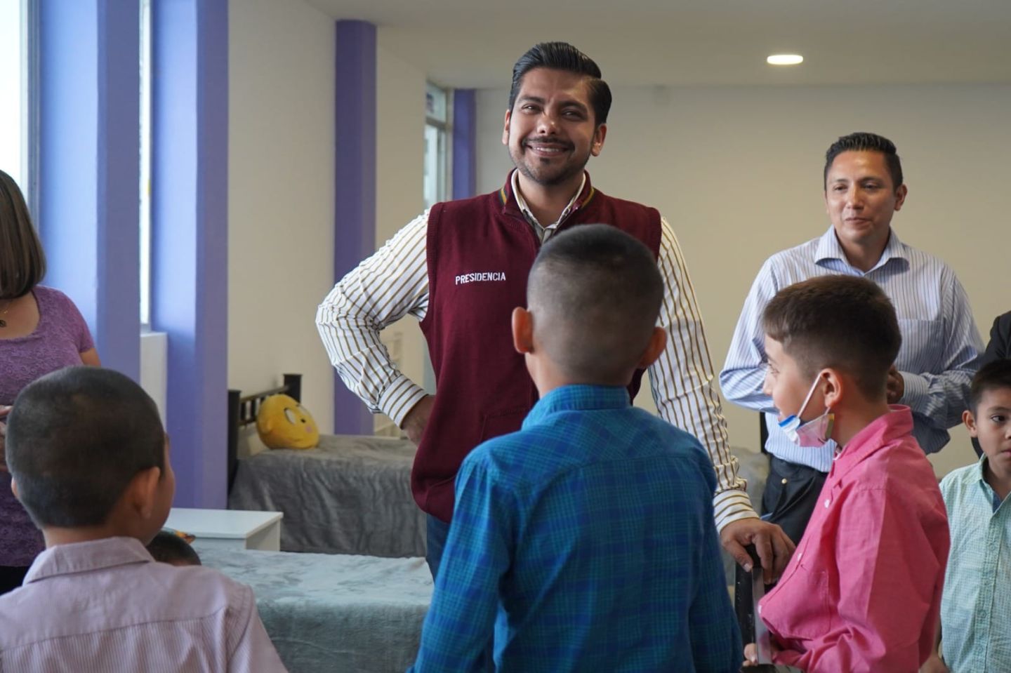 Inaugura Alcalde Adolfo Cerqueda Nuevas Instalaciones
del Centro de Atención Social Temporal Infantil.