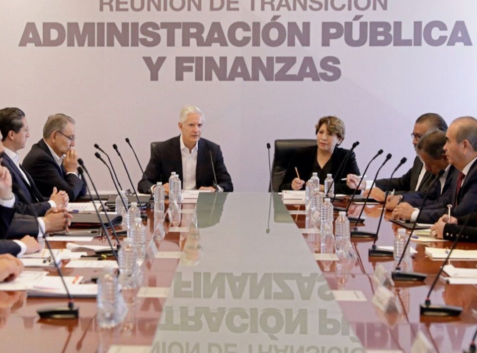 Gobernadora Electa, Delfina Gómez revisa Administración Pública y Finanzas 