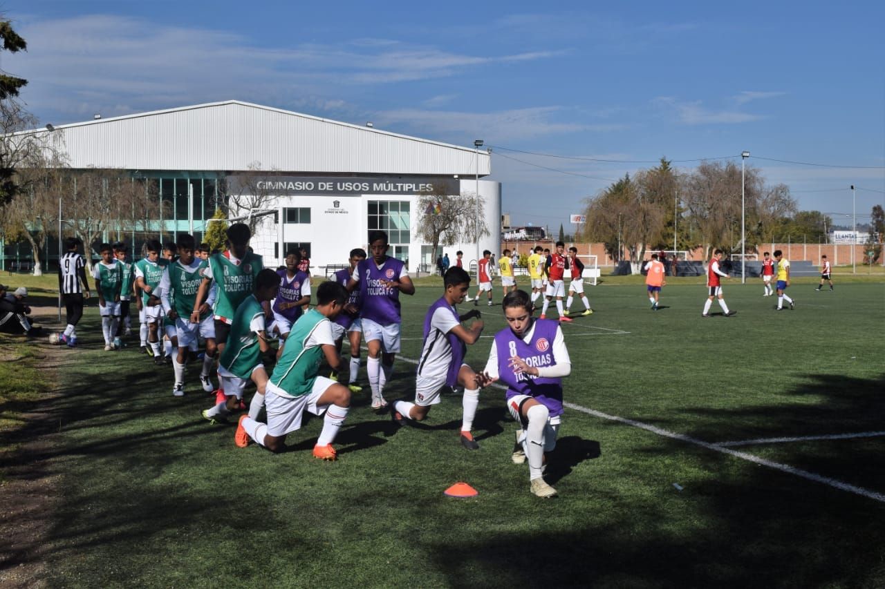 Continúa Proceso de Visorias del
Club Deportivo Toluca en el EDOMÉX.