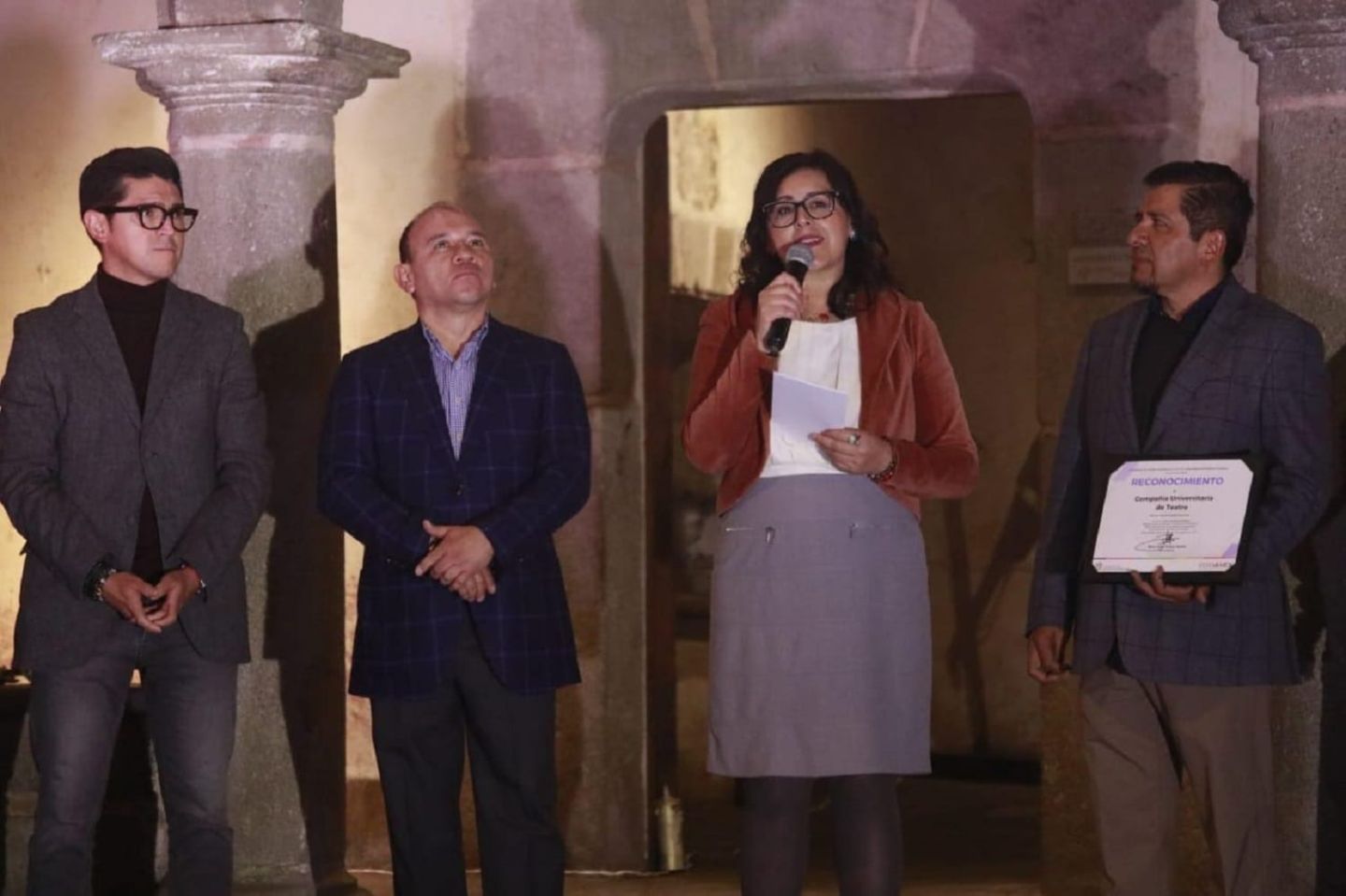 Presentan "Este Amoroso Tormento"
en Museo Virreinal de Zinacantepec.