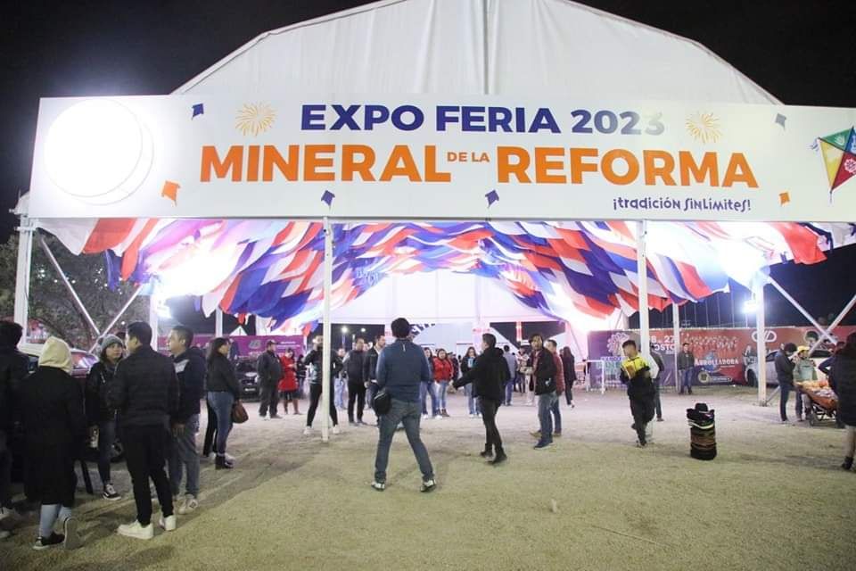 Realiza COPRISEH vigilancia sanitaria, durante la Expo Feria Mineral de la Reforma