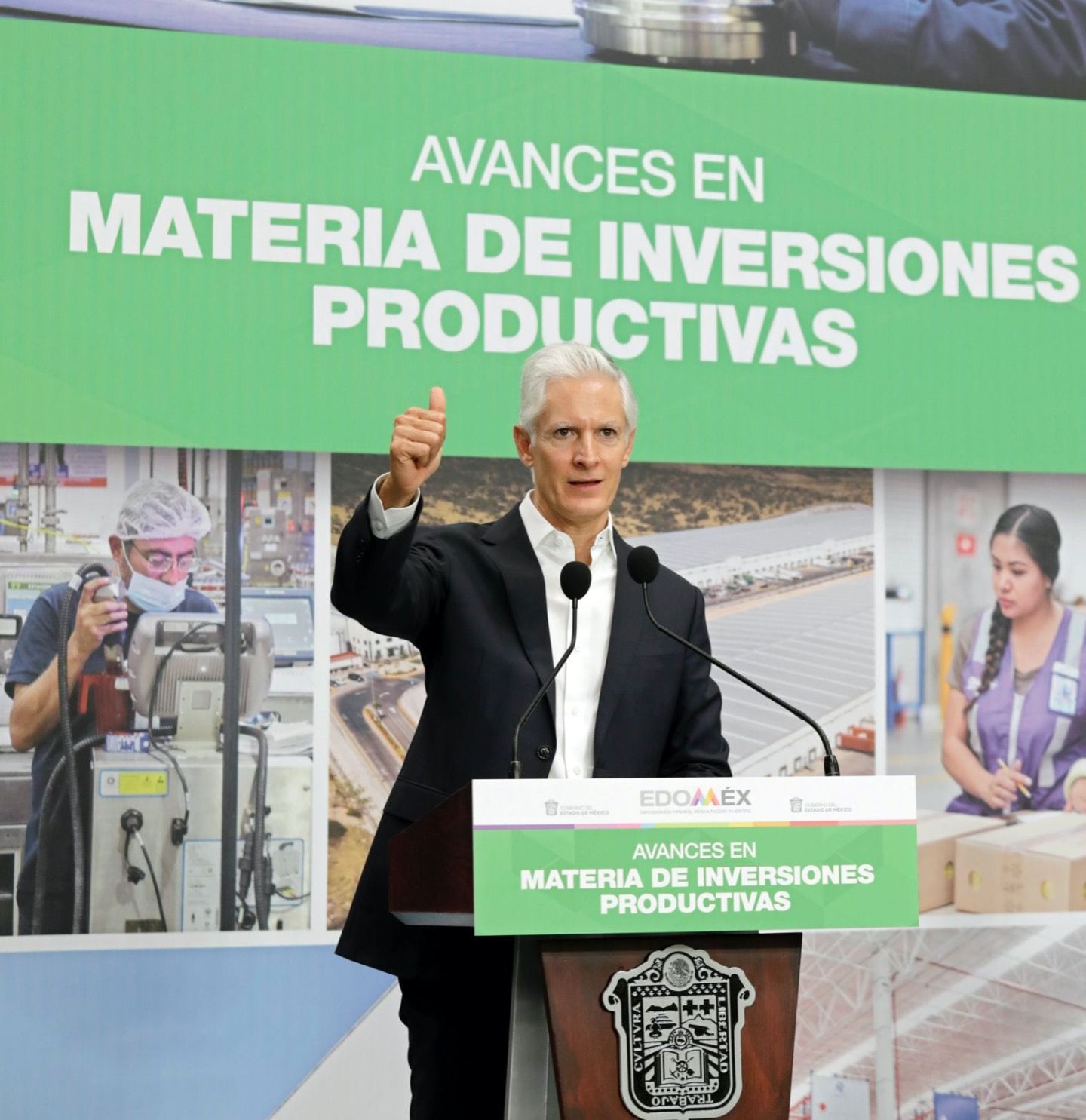 Es Economía Mexiquense la Segunda más
Grande de México: Alfredo Del Mazo.