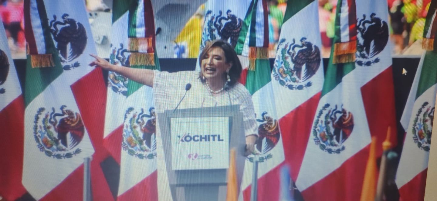 Xóchitl Gálvez emuló discurso de Colosio; dijo que México aún tiene ‘hambre y sed de justicia’