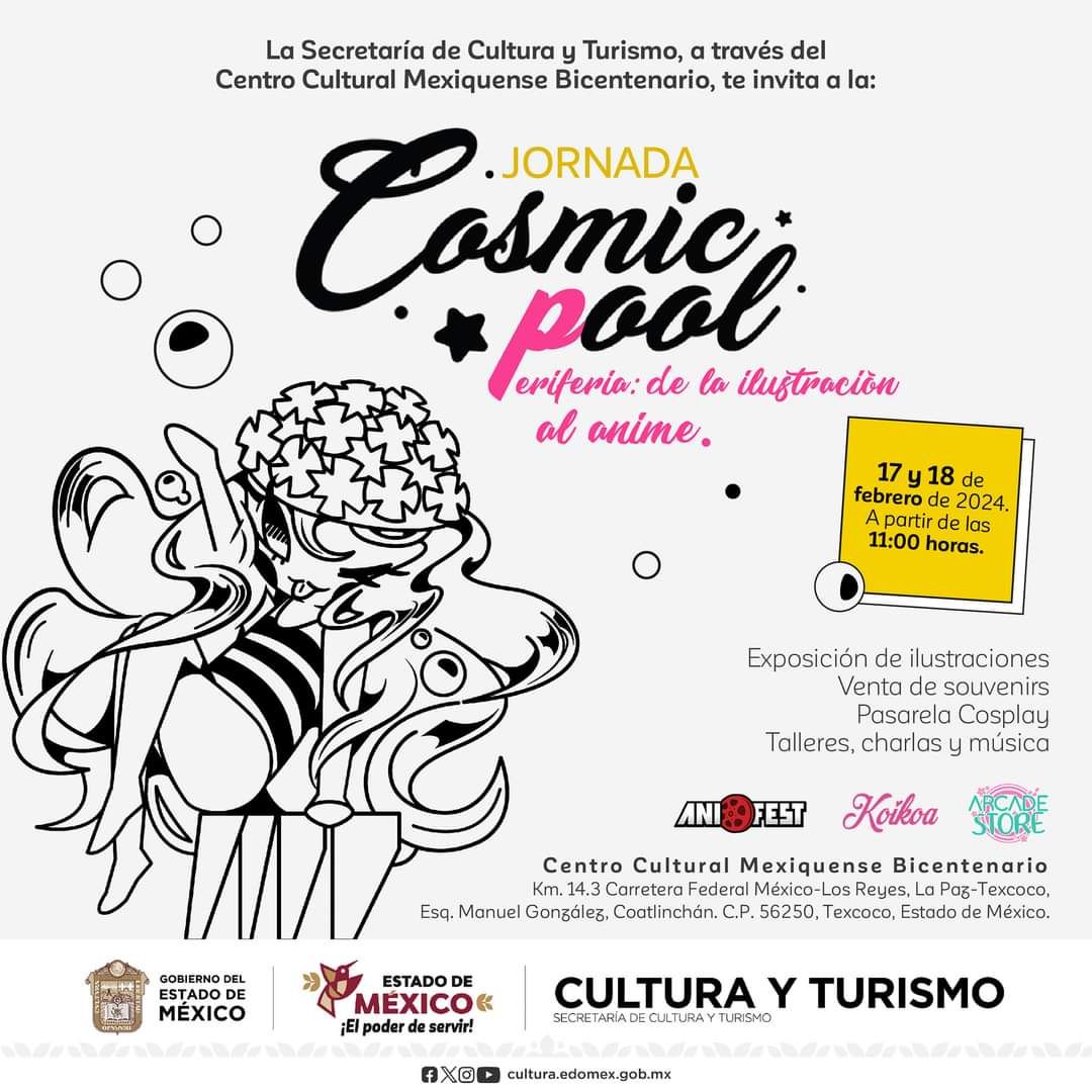 Organiza centro cultural mexiquense Texcoco encuentro con especialistas de la ilustración y el anime 
