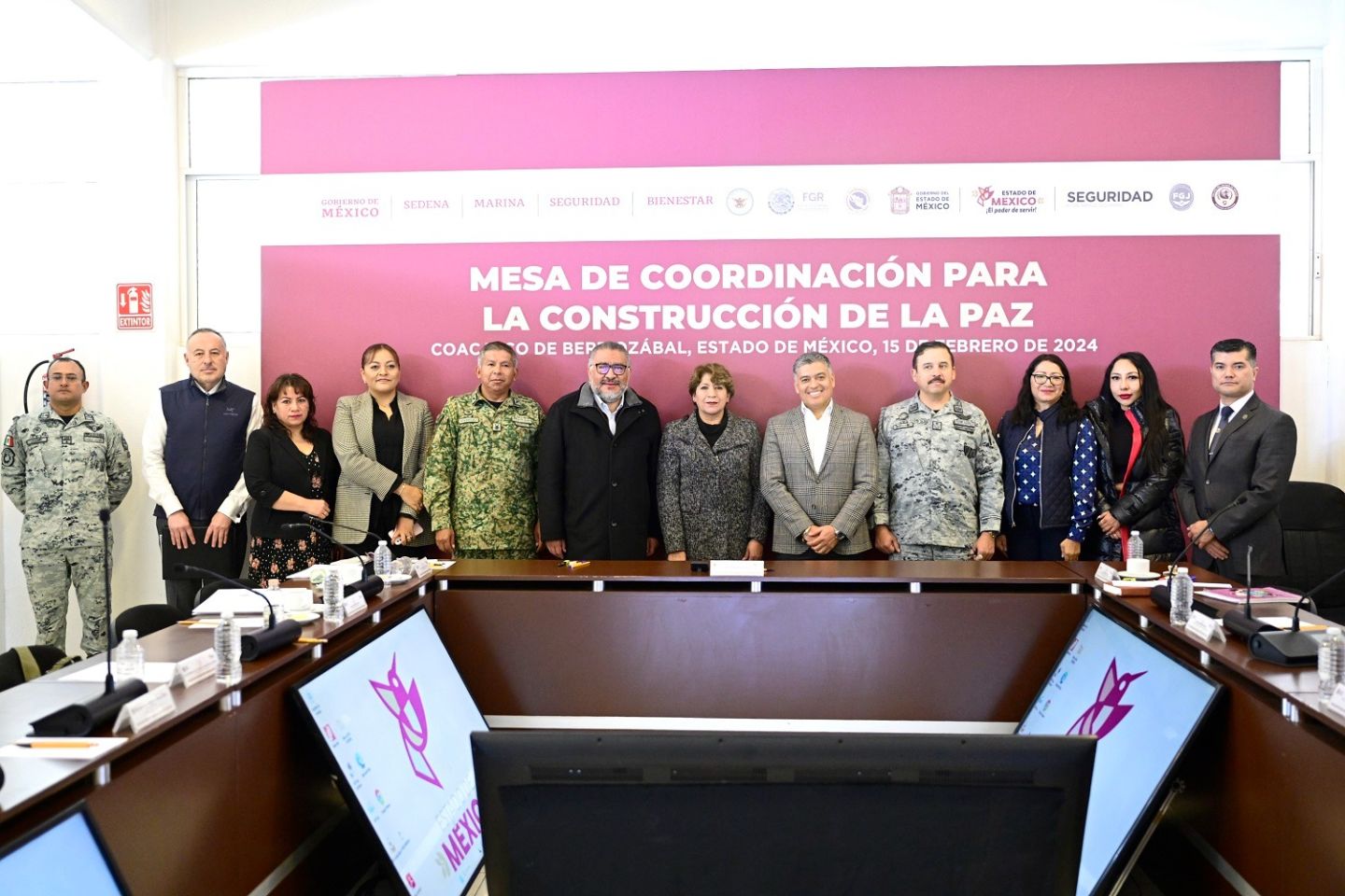 Instalan mesa para la construcción de la paz en Coacalco, disminuyen 9 delitos de alto impacto 