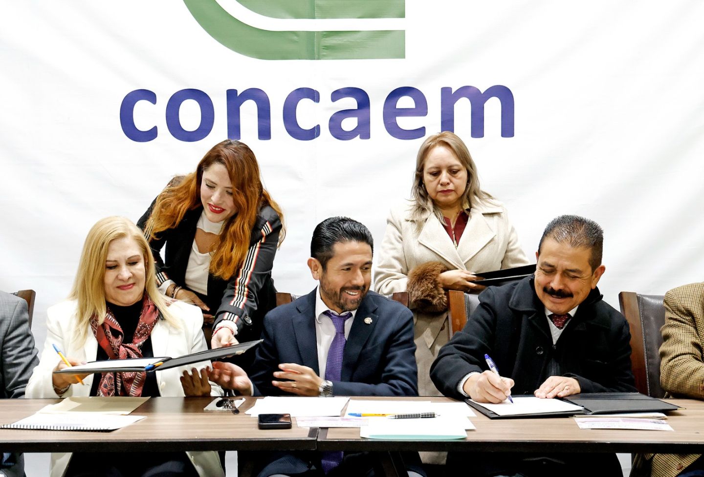Firman convenio CONALEP-Estado de México y el Concaem en beneficio de 52 mil estudiantes 