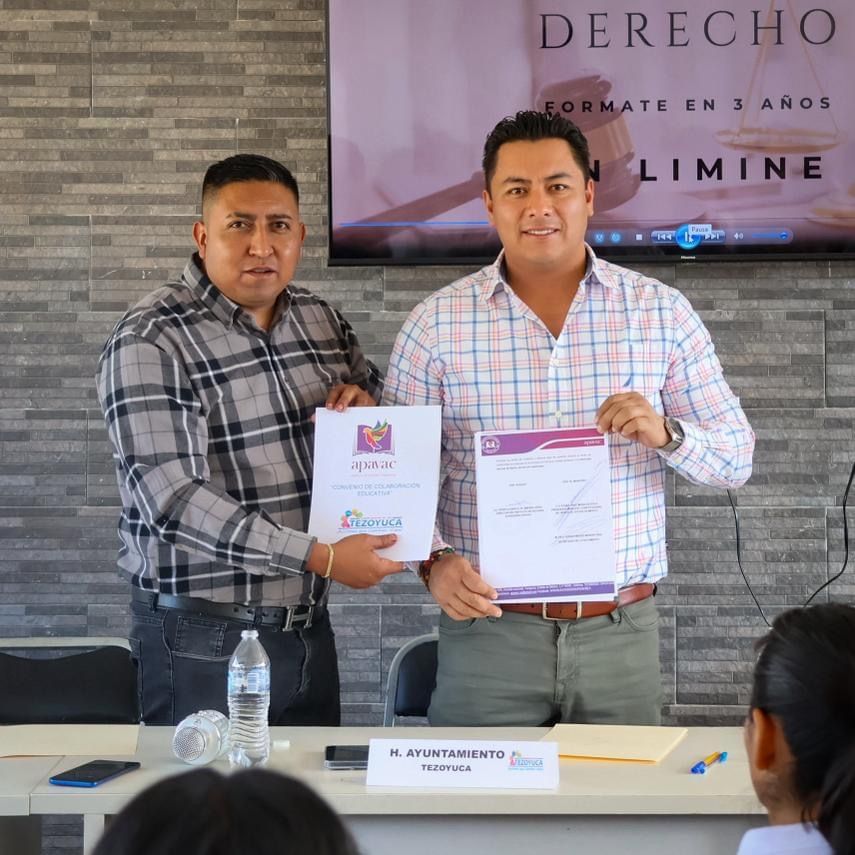 Ofrece Edgar Morales becas para estudiar en la primer universidad de Tezoyuca 