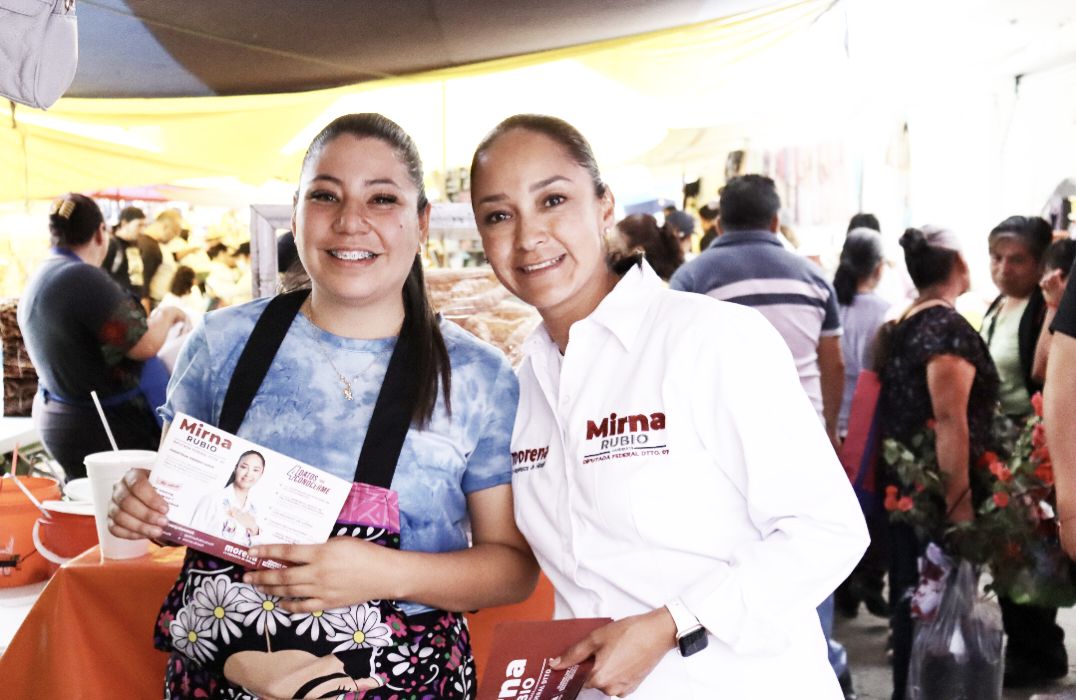 Mirna Rubio Sánchez, realiza actividades de acercamiento en Tepeapulco