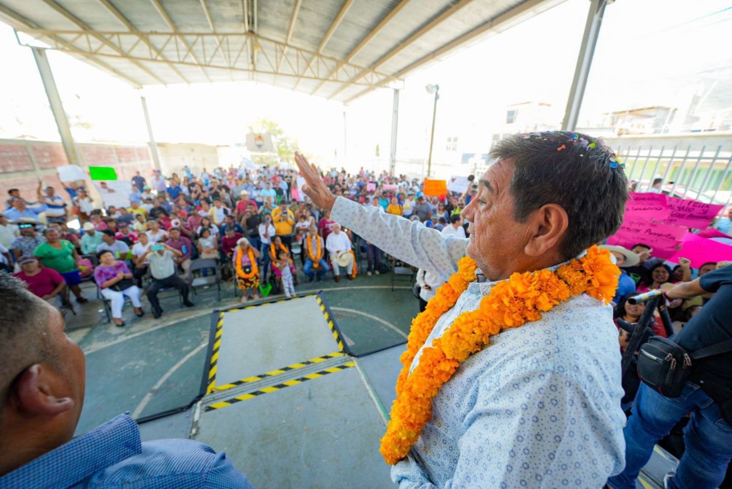 A luchar por la Cuarta Transformación y no por un cargo público, convoca Félix Salgado en Chilpancingo 