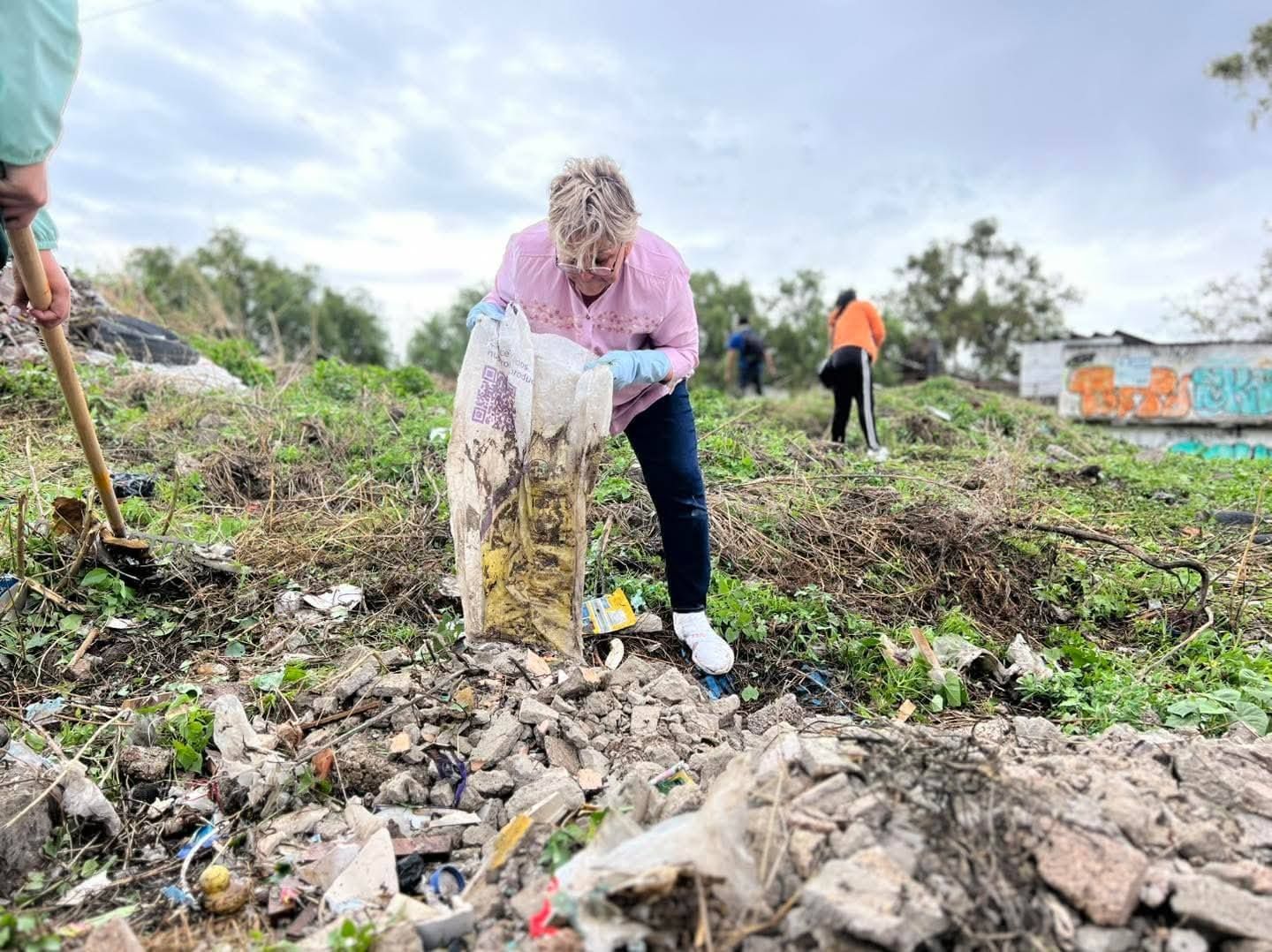 Realizan Jornada de Limpieza en 
La Paz Para Prevenir Inundaciones
