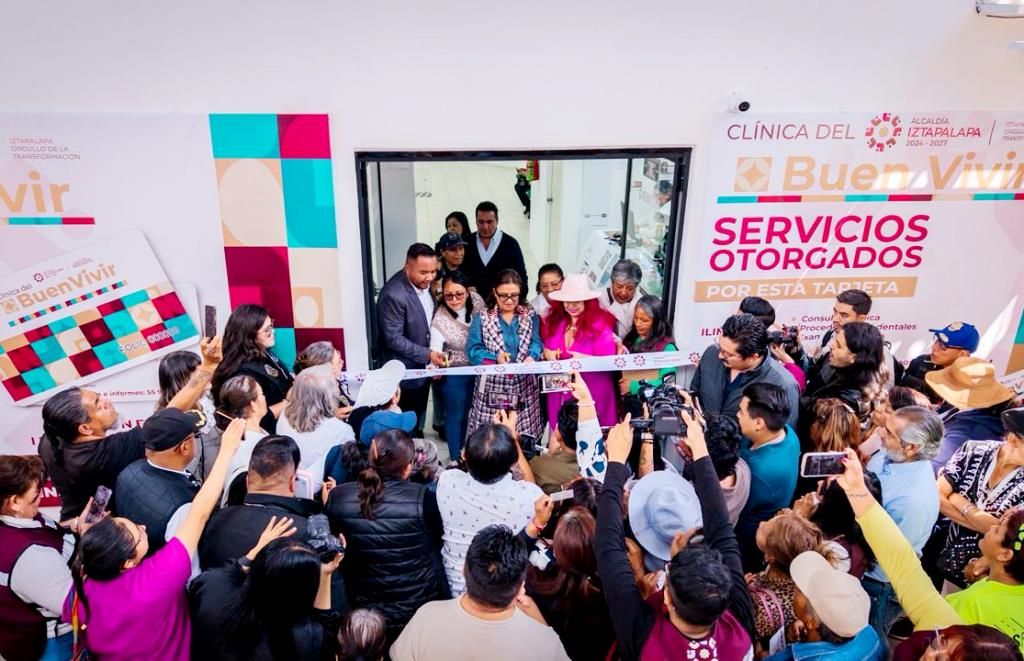 Aleida Alavez inaugura en Iztapalapa la tercera clínica por el Buen Vivir